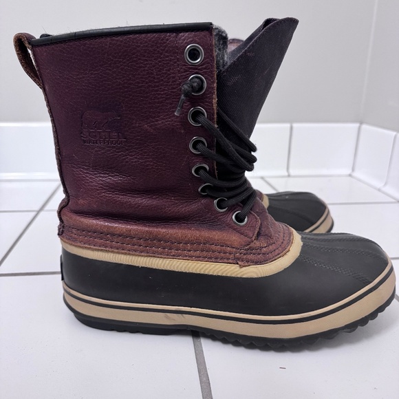 Sorel Men’s WaterProof Premium Boots Tobacco Brown US Size 8 main image 9